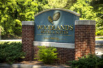 Colonial Williamsburg Woodlands Hotel 14 Woodlands Road Sign scaled
