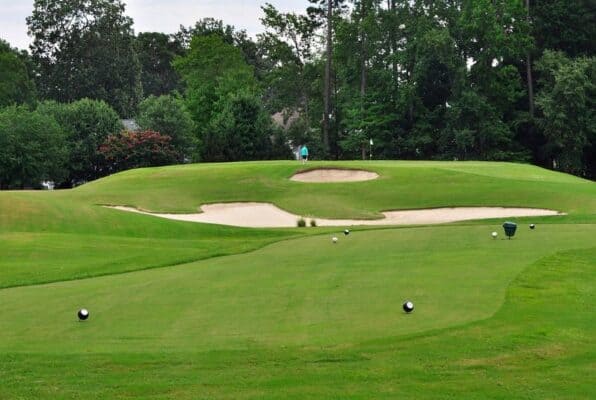 Kiln Creek Golf Club's 17th hole