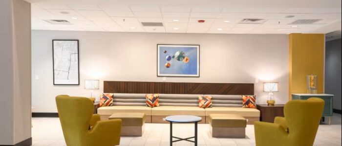 Lobby at the Holiday Inn and Conference Center Fredericksburg